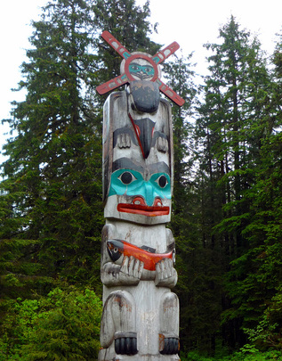 West Coast Totem Poles - west coast sculptures